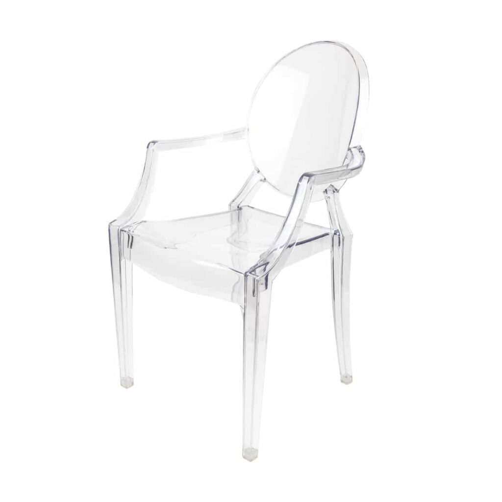 Grey Pipee Plastic Chair Bargain Party Hire