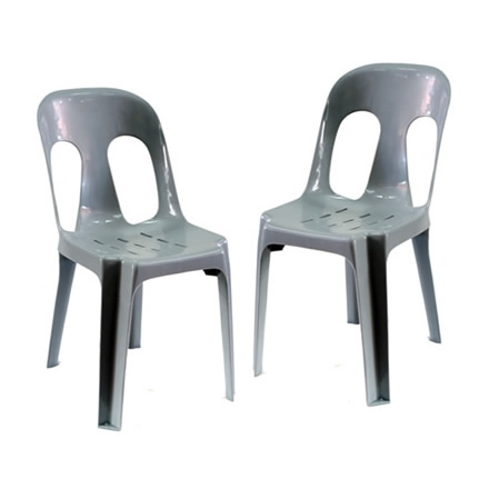 pipee chairs grey