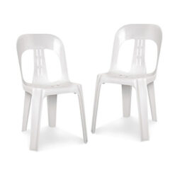 pipee chairs white