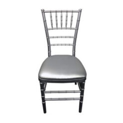 silver tiffany chair