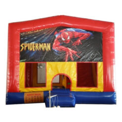 spiderman_slide jumping castle